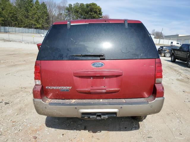 1FMRU17W44LB56490 - 2004 FORD EXPEDITION EDDIE BAUER MAROON photo 6