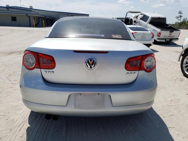 WVWBA71F27V007417 - 2007 VOLKSWAGEN EOS 2.0T BLUE photo 6