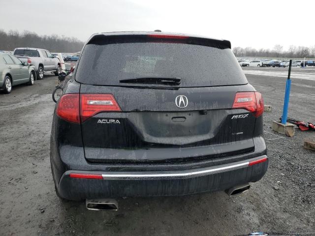 2HNYD2H21AH510230 - 2010 ACURA MDX BLACK photo 6