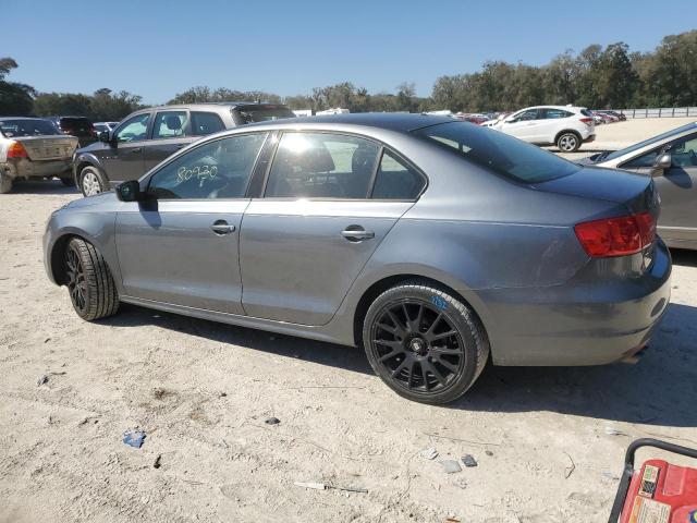 3VW1K7AJ0DM209155 - 2013 VOLKSWAGEN JETTA BASE GRAY photo 2