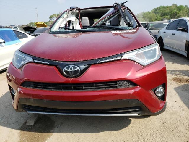 2T3WFREV7JW462845 - 2018 TOYOTA RAV4 ADVENTURE RED photo 5