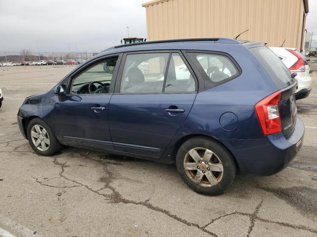 KNAFG525677066577 - 2007 KIA RONDO BASE BLUE photo 2