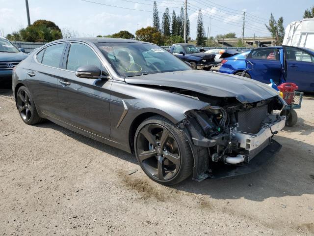 KMTG44LA3KU030766 - 2019 GENESIS G70 PRESTIGE GRAY photo 4