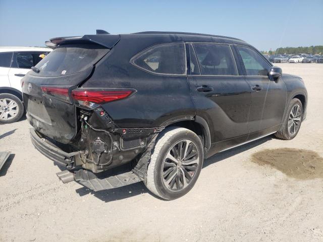 5TDLZRAH4MS051290 - 2021 TOYOTA HIGHLANDER XSE BLACK photo 3