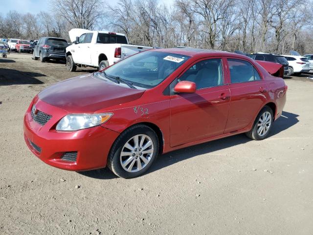 1NXBU40E69Z163110 - 2009 TOYOTA COROLLA BASE RED photo 1