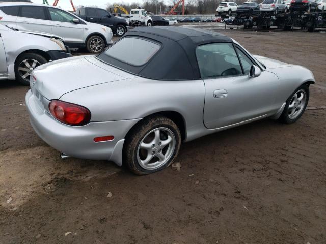 JM1NB353320234348 - 2002 MAZDA MX-5 MIATA BASE SILVER photo 3