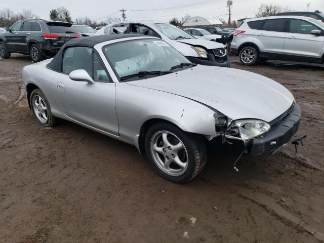 JM1NB353320234348 - 2002 MAZDA MX-5 MIATA BASE SILVER photo 4