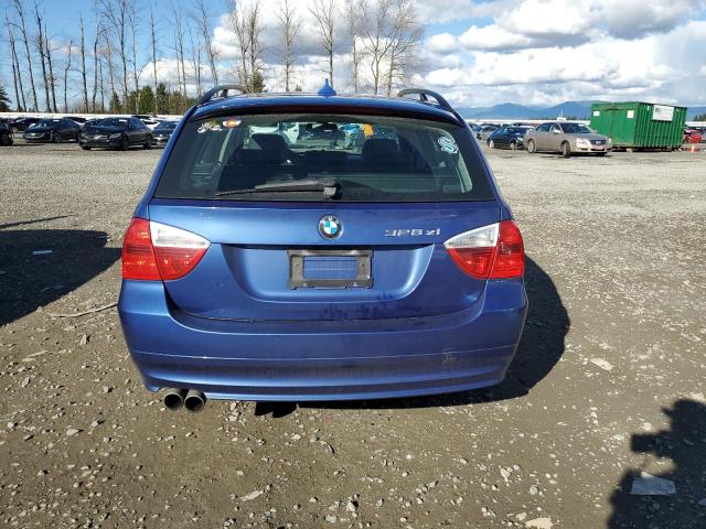 WBAVT73548FZ37307 - 2008 BMW 328 XIT BLUE photo 6