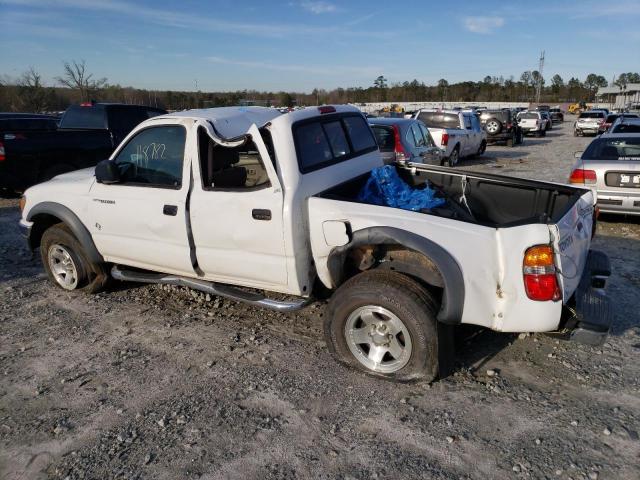 5TEGN92N94Z465976 - 2004 TOYOTA TACOMA DOUBLE CAB PRERUNNER WHITE photo 2