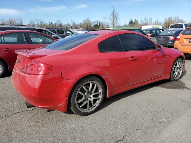 JNKCV54E37M903777 - 2007 INFINITI G35 RED photo 3