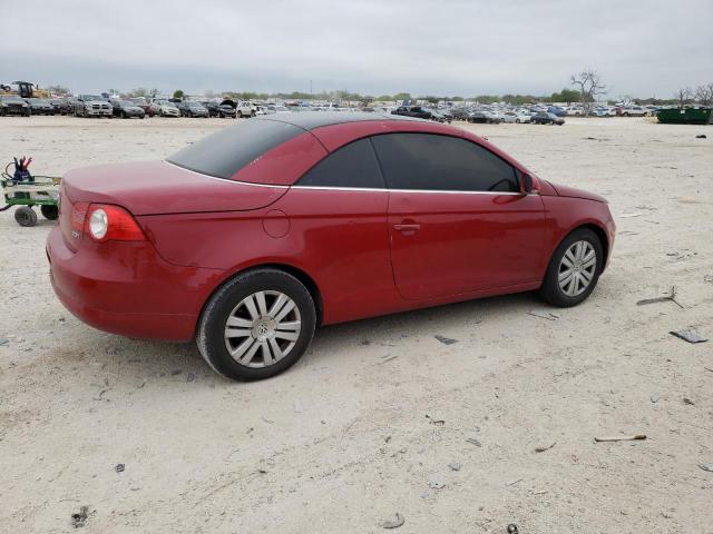 WVWBA71F18V019351 - 2008 VOLKSWAGEN EOS TURBO RED photo 3