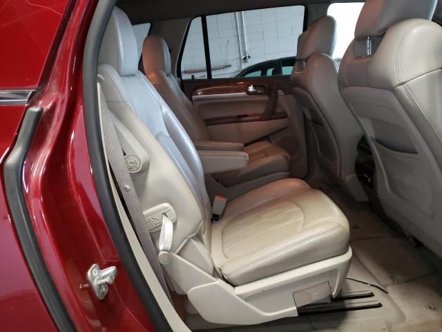 5GAKVCED8BJ126452 - 2011 BUICK ENCLAVE CXL RED photo 11