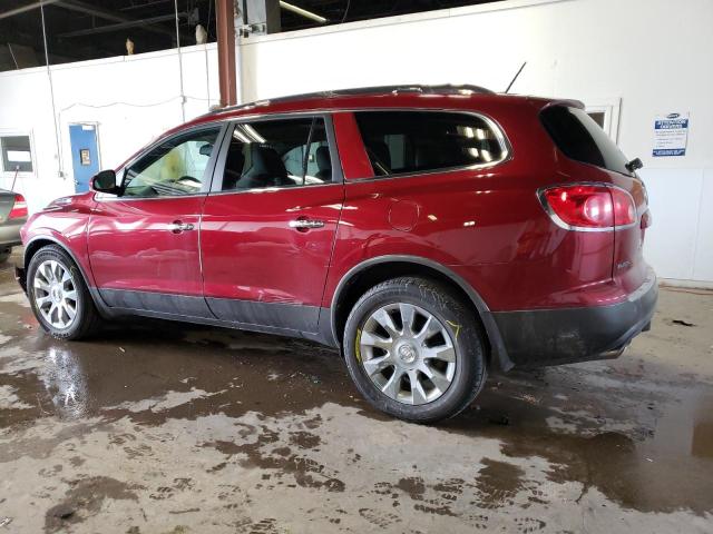5GAKVCED8BJ126452 - 2011 BUICK ENCLAVE CXL RED photo 2