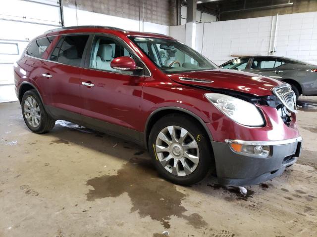 5GAKVCED8BJ126452 - 2011 BUICK ENCLAVE CXL RED photo 4
