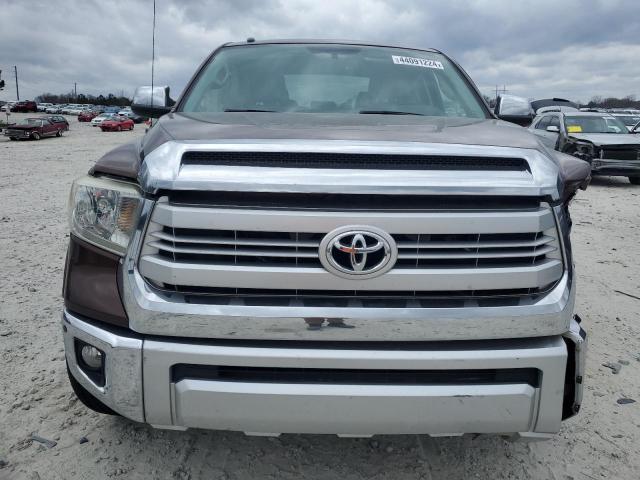 5TFAW5F15EX347211 - 2014 TOYOTA TUNDRA CREWMAX PLATINUM Qəhvəyi foto 5