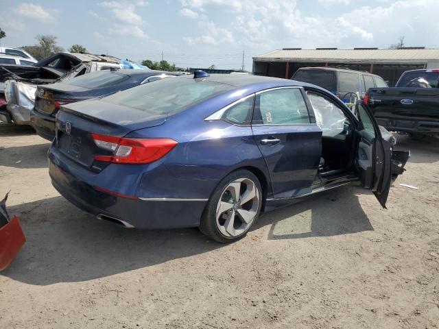 1HGCV1F90JA050484 - 2018 HONDA ACCORD TOURING BLUE photo 3