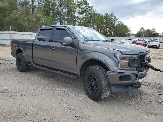 1FTFW1E43LFB18040 - 2020 FORD F150 SUPERCREW GRAY photo 4