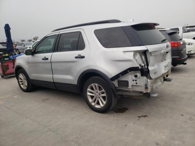 1FM5K7B82HGD39417 - 2017 FORD EXPLORER SILVER photo 2