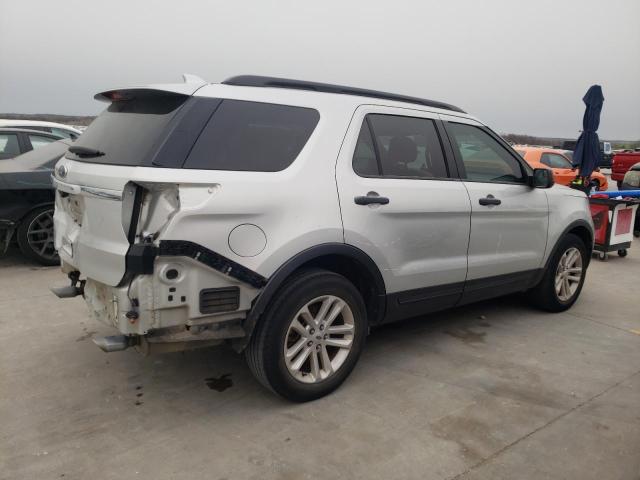 1FM5K7B82HGD39417 - 2017 FORD EXPLORER SILVER photo 3