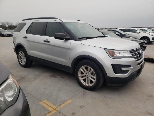 1FM5K7B82HGD39417 - 2017 FORD EXPLORER SILVER photo 4