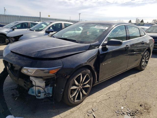 1G1ZD5ST4JF131729 - 2018 CHEVROLET MALIBU LT BLACK photo 1