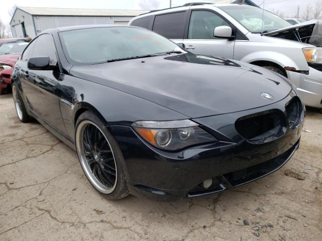 WBAEH13517CR52894 - 2007 BMW 650 I BLACK photo 4