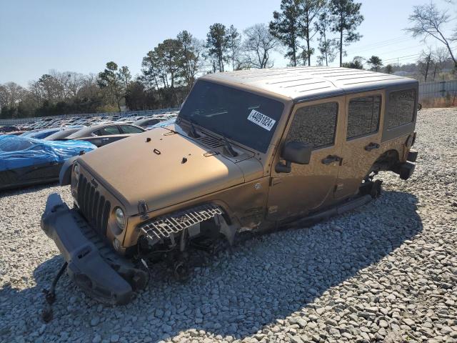 1C4BJWDG7FL696203 - 2015 JEEP WRANGLER U SPORT ORANGE photo 1