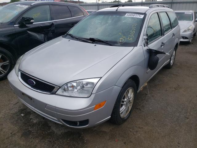 1FAFP36N66W104269 - 2006 FORD FOCUS ZXW SILVER photo 2