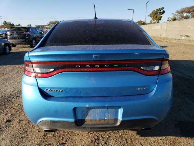 1C3CDFGB0GD817052 - 2016 DODGE DART GT SPORT BLUE photo 6