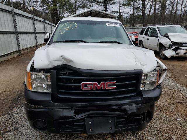 1GTN1TEX1DZ291961 - 2013 GMC SIERRA C1500 WHITE photo 5