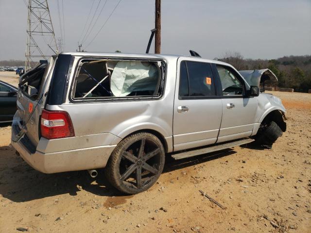 1FMJK1K52BEF00580 - 2011 FORD EXPEDITION EL LIMITED SILVER photo 3