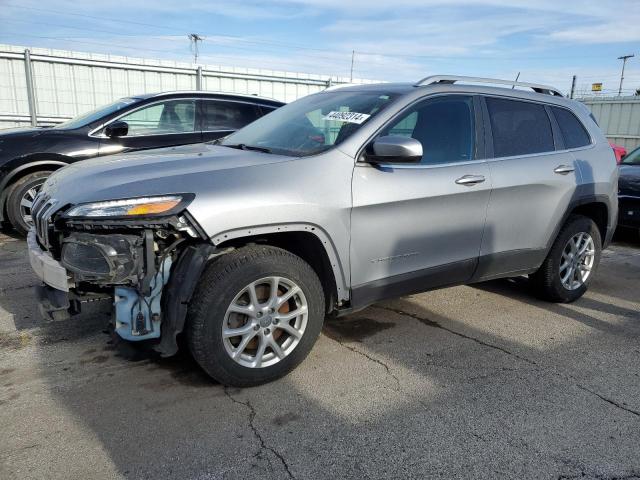 1C4PJMCS4EW121263 - 2014 JEEP CHEROKEE LATITUDE SILVER photo 1