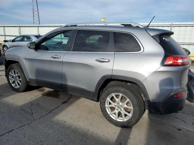 1C4PJMCS4EW121263 - 2014 JEEP CHEROKEE LATITUDE SILVER photo 2