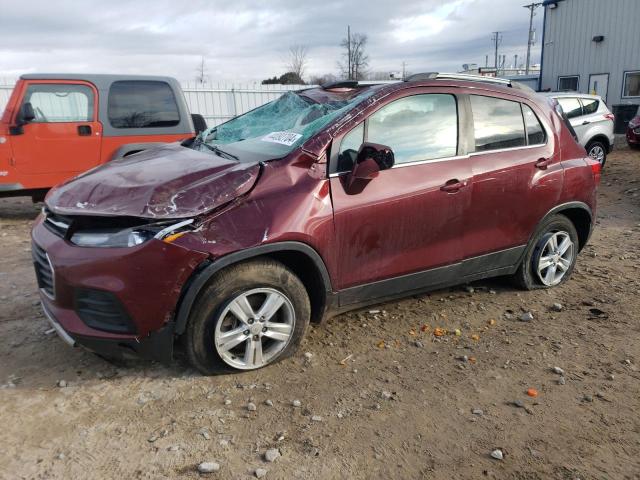 3GNCJPSB5HL147888 - 2017 CHEVROLET TRAX 1LT BURGUNDY photo 1