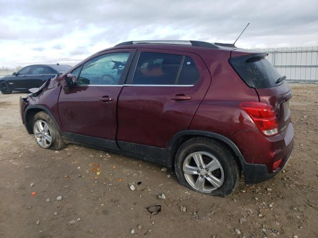 3GNCJPSB5HL147888 - 2017 CHEVROLET TRAX 1LT BURGUNDY photo 2