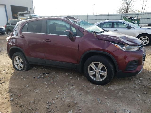 3GNCJPSB5HL147888 - 2017 CHEVROLET TRAX 1LT BURGUNDY photo 4