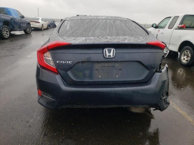 2HGFC2F58JH515651 - 2018 HONDA CIVIC LX BLUE photo 6