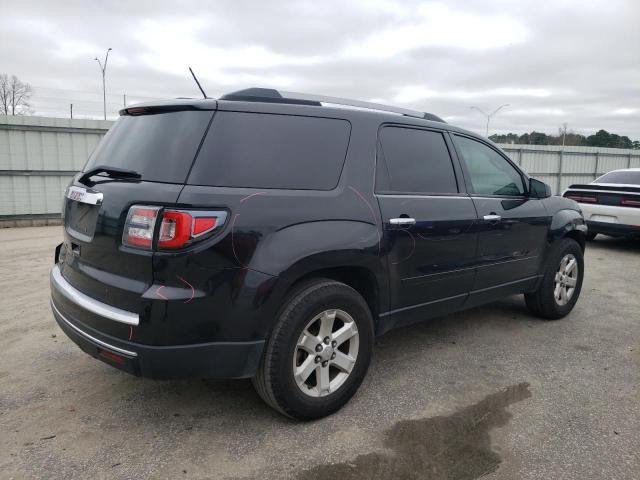 1GKKRPKD2FJ323951 - 2015 GMC ACADIA SLE BLACK photo 3