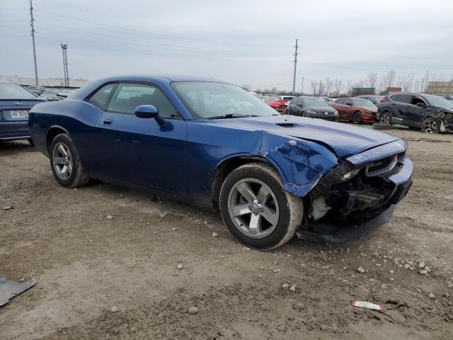 2B3LJ44V89H623285 - 2009 DODGE CHALLENGER SE BLUE photo 4