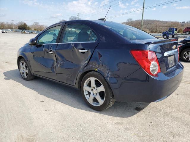 1G1JE5SB7G4136039 - 2016 CHEVROLET SONIC LTZ BLUE photo 2