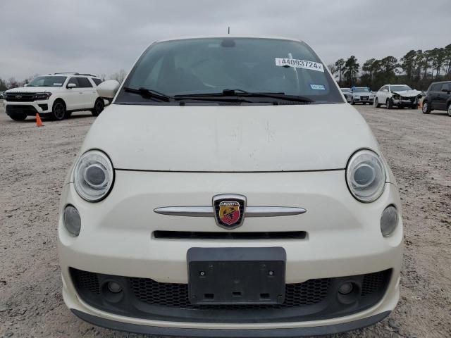 3C3CFFFH4HT700408 - 2017 FIAT 500 ABARTH CREAM photo 5