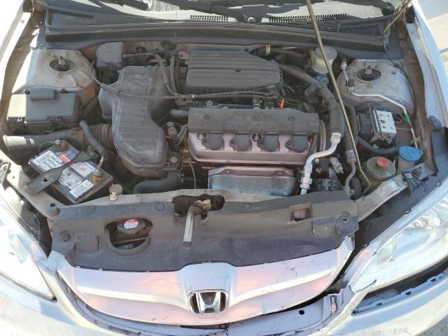 1HGES26784L000298 - 2004 HONDA CIVIC EX SILVER photo 11