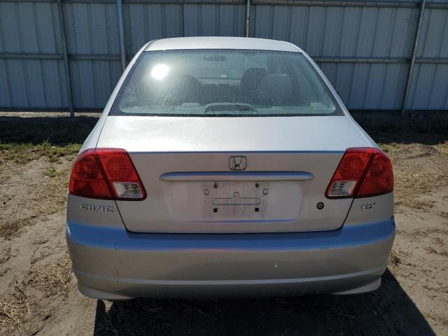 1HGES26784L000298 - 2004 HONDA CIVIC EX SILVER photo 6