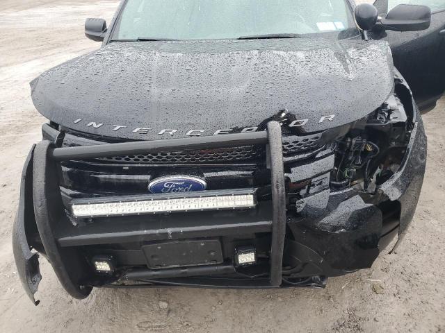 1FM5K8AR7EGC60885 - 2014 FORD EXPLORER POLICE INTERCEPTOR შავი ფოტო 12