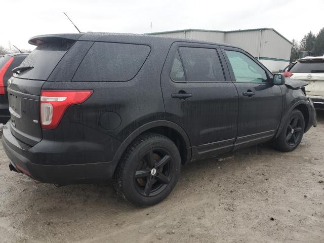 1FM5K8AR7EGC60885 - 2014 FORD EXPLORER POLICE INTERCEPTOR შავი ფოტო 3