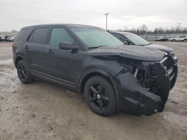 1FM5K8AR7EGC60885 - 2014 FORD EXPLORER POLICE INTERCEPTOR შავი ფოტო 4