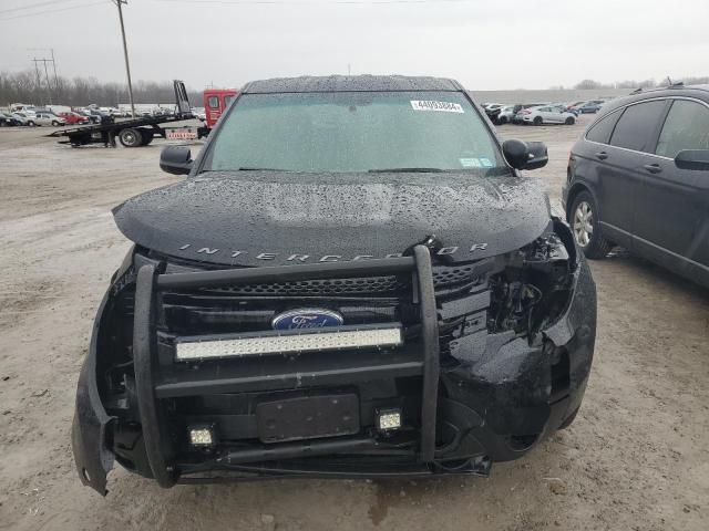 1FM5K8AR7EGC60885 - 2014 FORD EXPLORER POLICE INTERCEPTOR შავი ფოტო 5