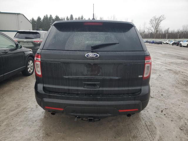 1FM5K8AR7EGC60885 - 2014 FORD EXPLORER POLICE INTERCEPTOR შავი ფოტო 6