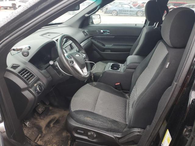 1FM5K8AR7EGC60885 - 2014 FORD EXPLORER POLICE INTERCEPTOR შავი ფოტო 7