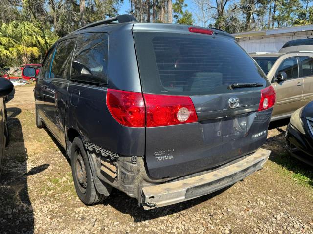 5TDZK23CX7S000467 - 2007 TOYOTA SIENNA CE BLUE photo 3